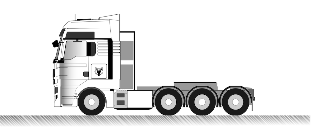 Ilustracija 8x4 tegljača Velebit-Prometa